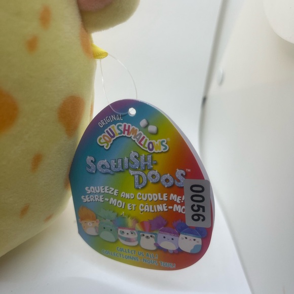 New Squishmallow Kellytoy Squish-DOOS 8" Lexi The Yellow Cheetah Plush W/Tags - Picture 4 of 15